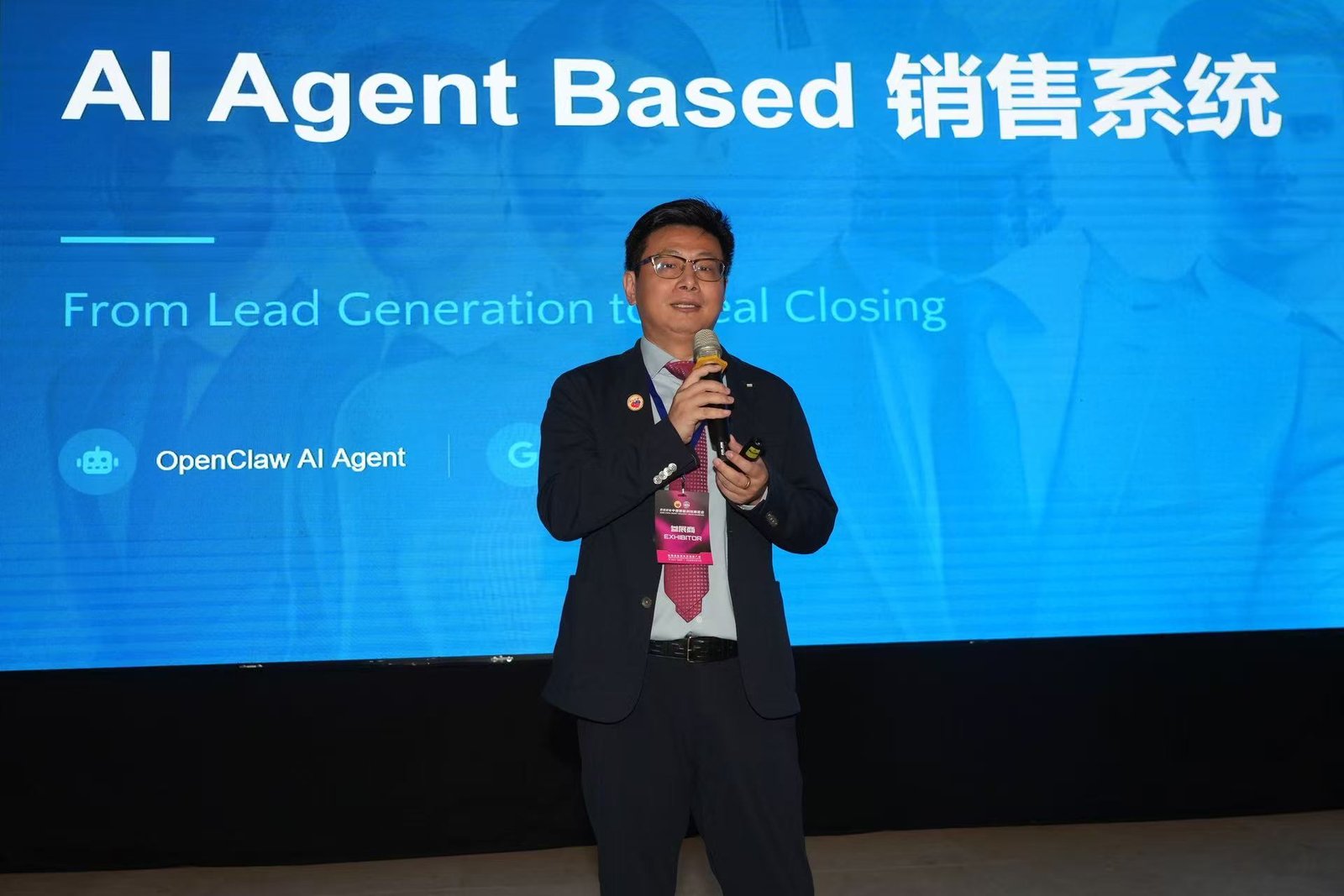 NexGen AI Holding delivering its keynote at the 2026 China Smart Industry Trade Exhibition, Kuala Lumpur